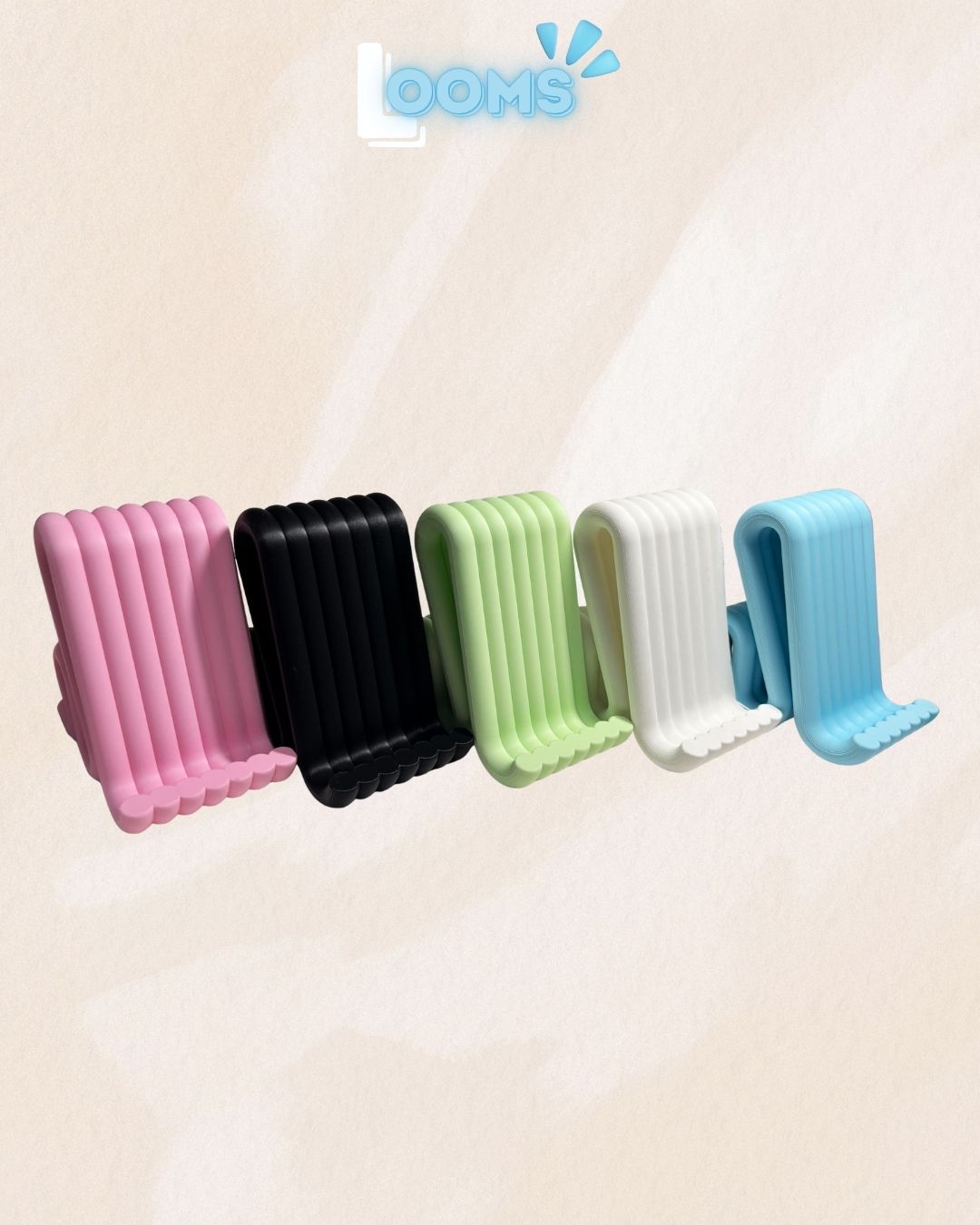 Whimsy Curve Phone Stand