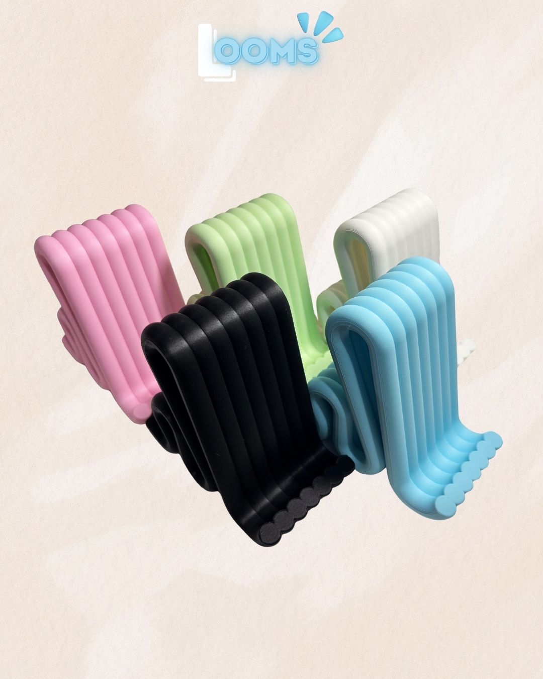 Whimsy Curve Phone Stand