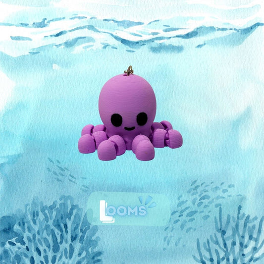 Octopus Keychain