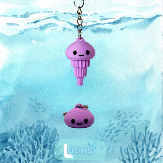 Jelly Fish Keychain