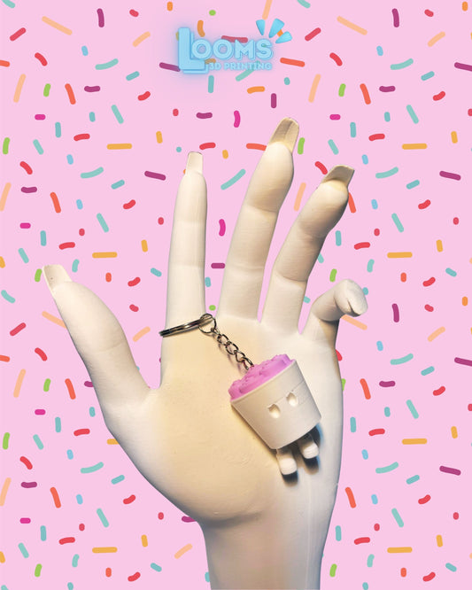 Icecream Cake Keychain