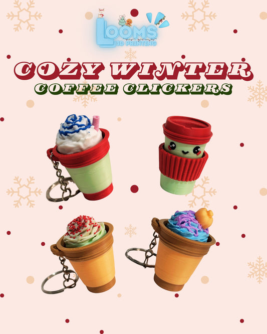 Cozy Winter Coffee Clickers