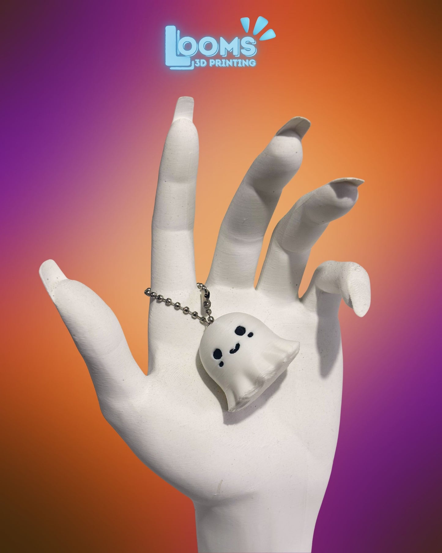 Looloo The Ghost Keychain