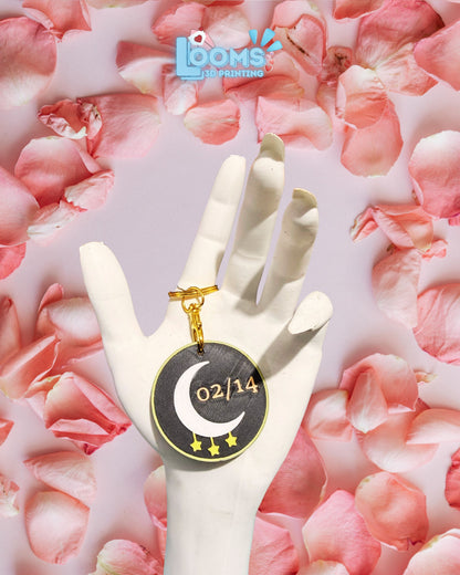 Luna Love Keychain