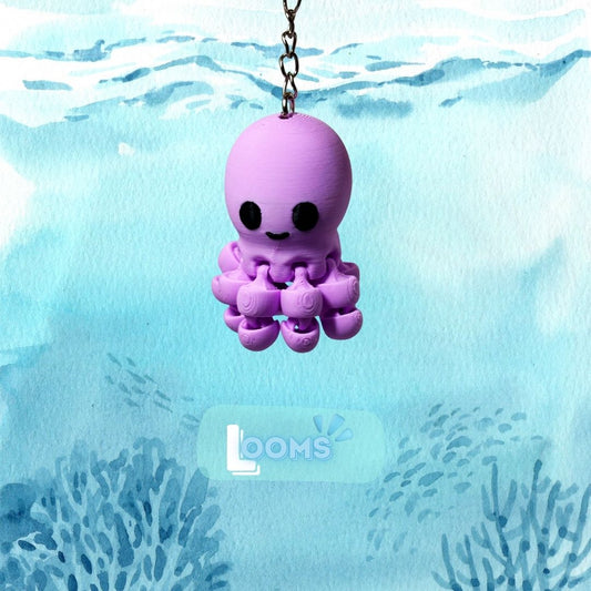 Octopus Keychain