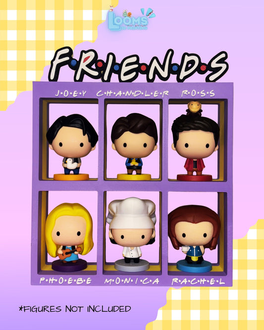 Monica's Apartment Friends Figure Case