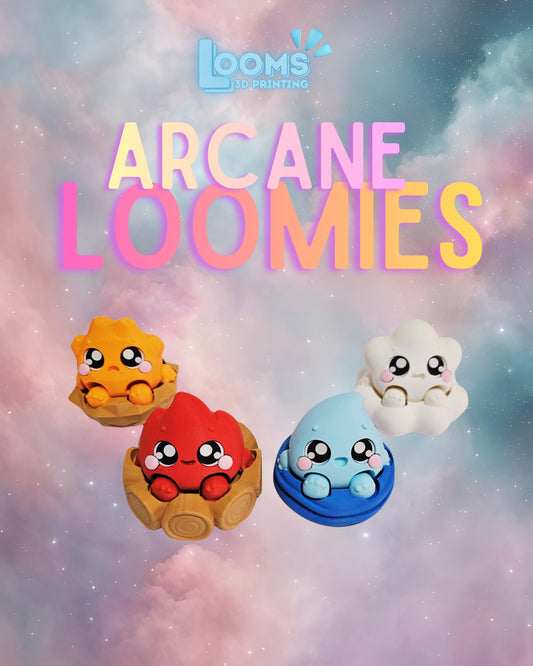 Arcane Loomies Desk Display