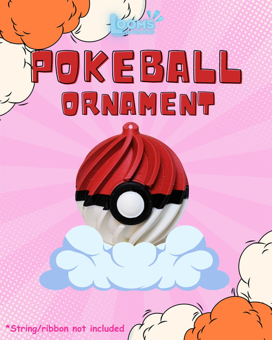Pokeball Ornament