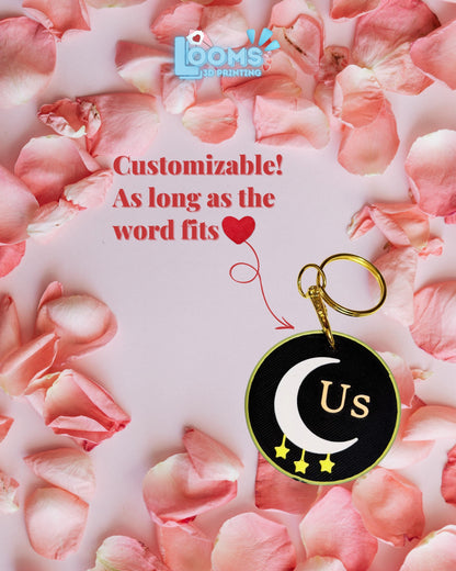 Luna Love Keychain